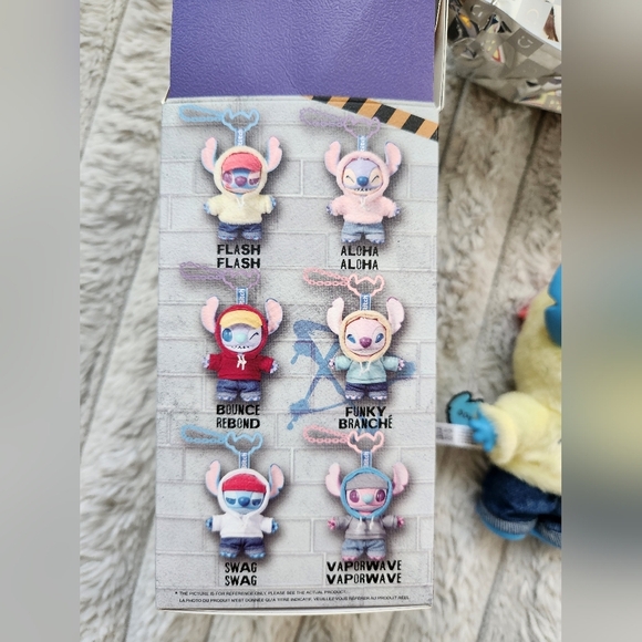 Miniso Gen Z Street Stitch Surprise Box Pendant Purse Charm Bookbag Charm Flash - Picture 6 of 6